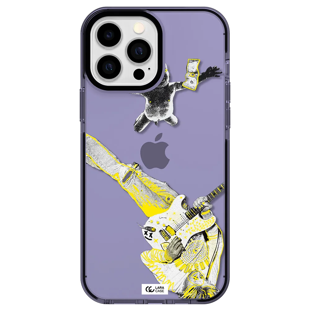 Guitarist Apple iPhone 13 Pro Max impact Lilac Case