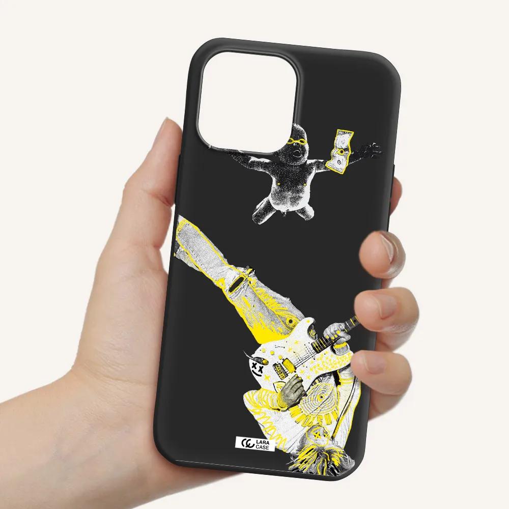 Guitarist Apple iPhone 13 Pro Max Silicone black Case