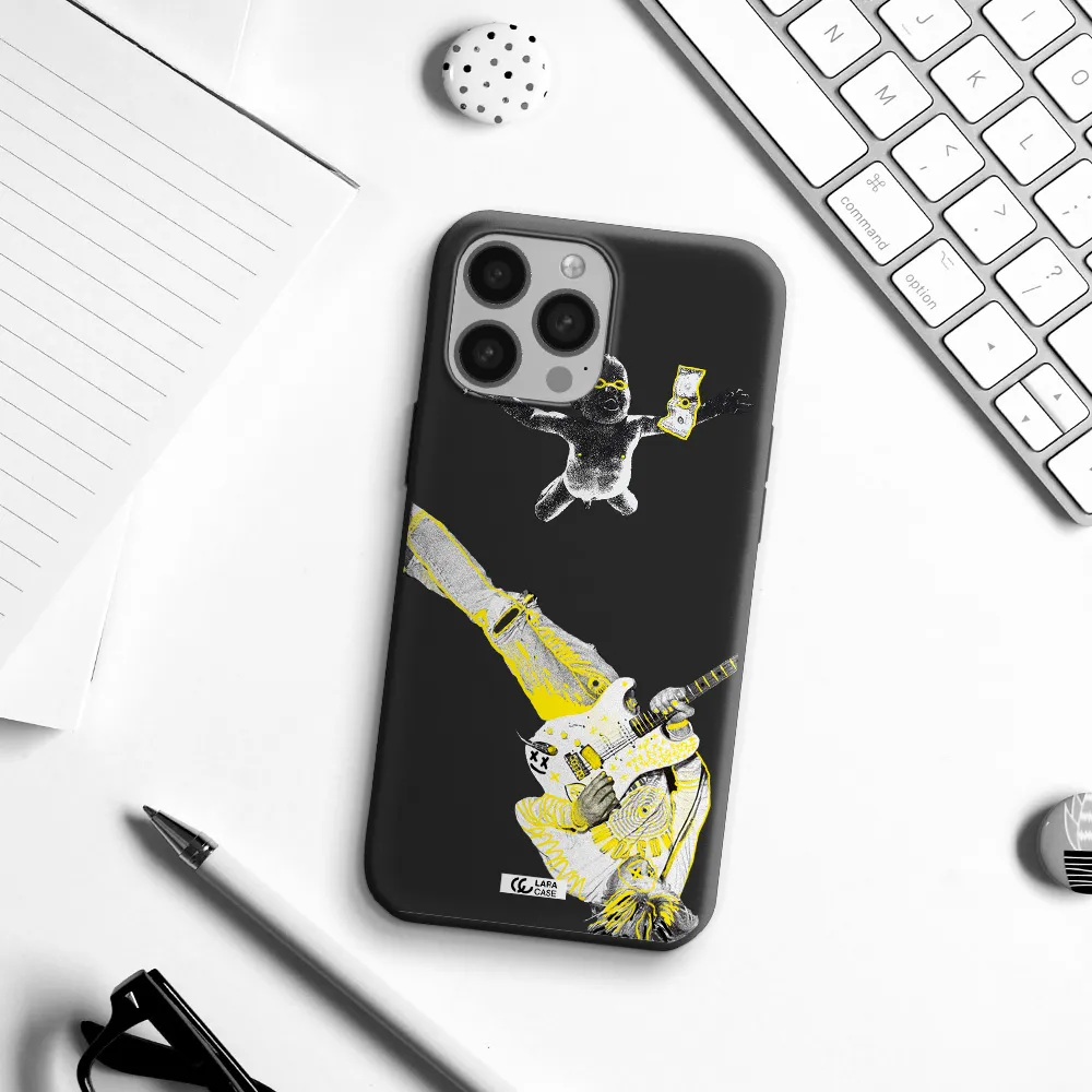 Guitarist Apple iPhone 13 Pro Max Silicone black Case