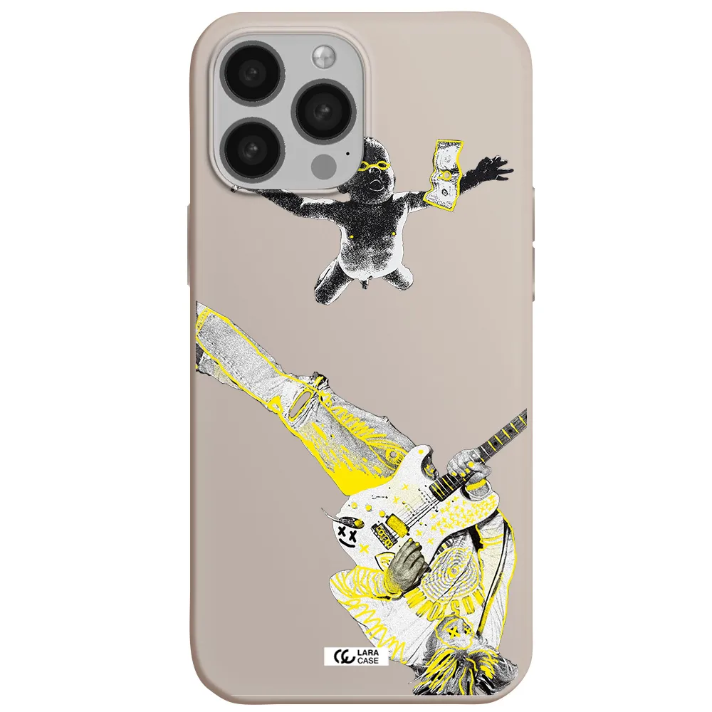 Guitarist Apple iPhone 13 Pro Max Silicone Stone Case