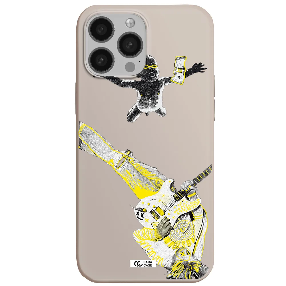 Guitarist Apple iPhone 13 Pro Silicone Stone Case