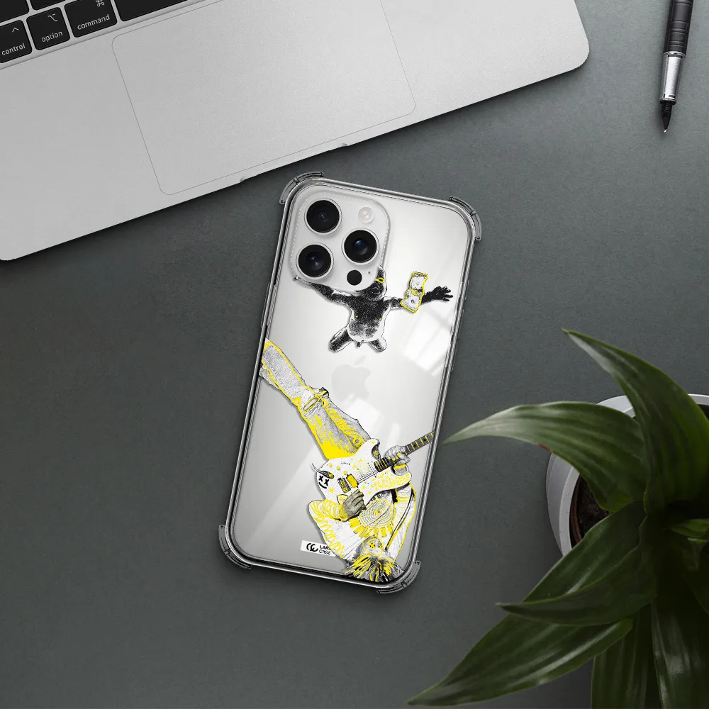 Guitarist Apple Iphone 16 Pro Max Clear Pc Case