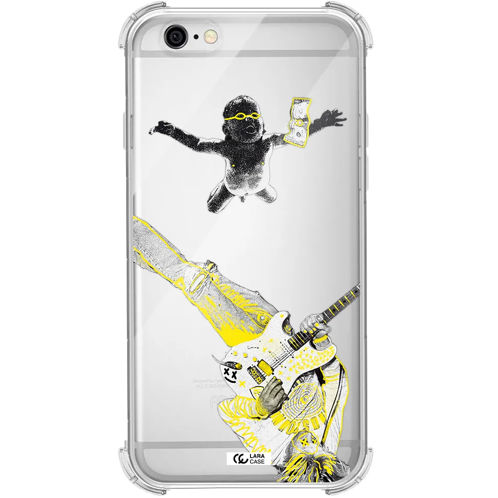 Guitarist Apple iPhone 6 Clear PC Case