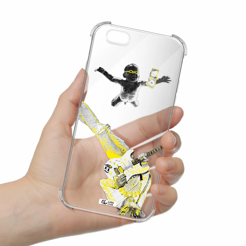 Guitarist Apple iPhone 6 Clear PC Case