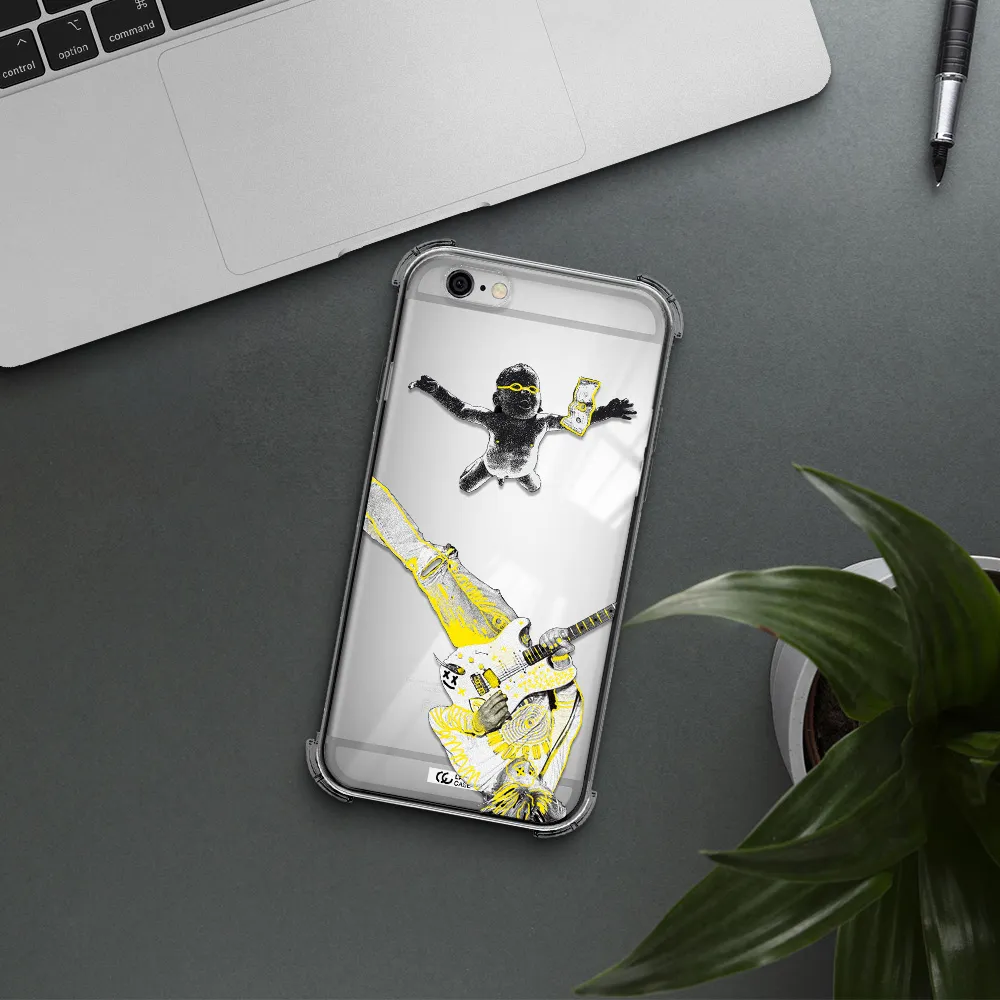Guitarist Apple iPhone 6 Clear PC Case