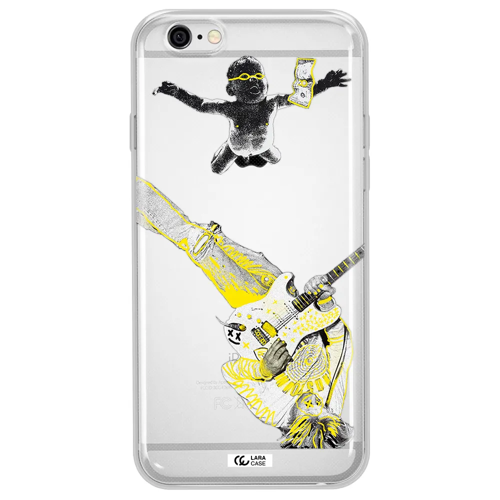 Guitarist Apple iPhone 6 plus Clear TPU Case