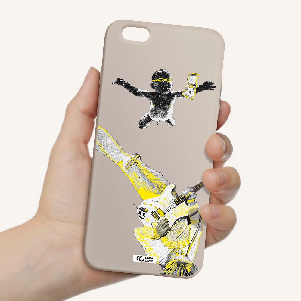 Guitarist Apple iPhone 6 plus Silicone Stone Case