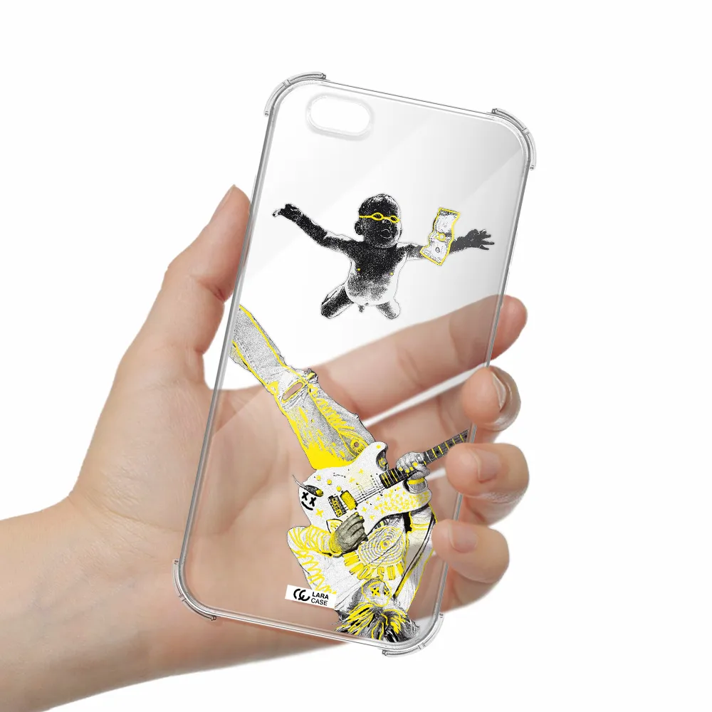 Guitarist Apple iPhone 6 s plus Clear PC Case