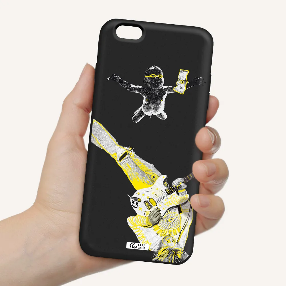 Guitarist Apple iPhone 6 s plus Silicone black Case