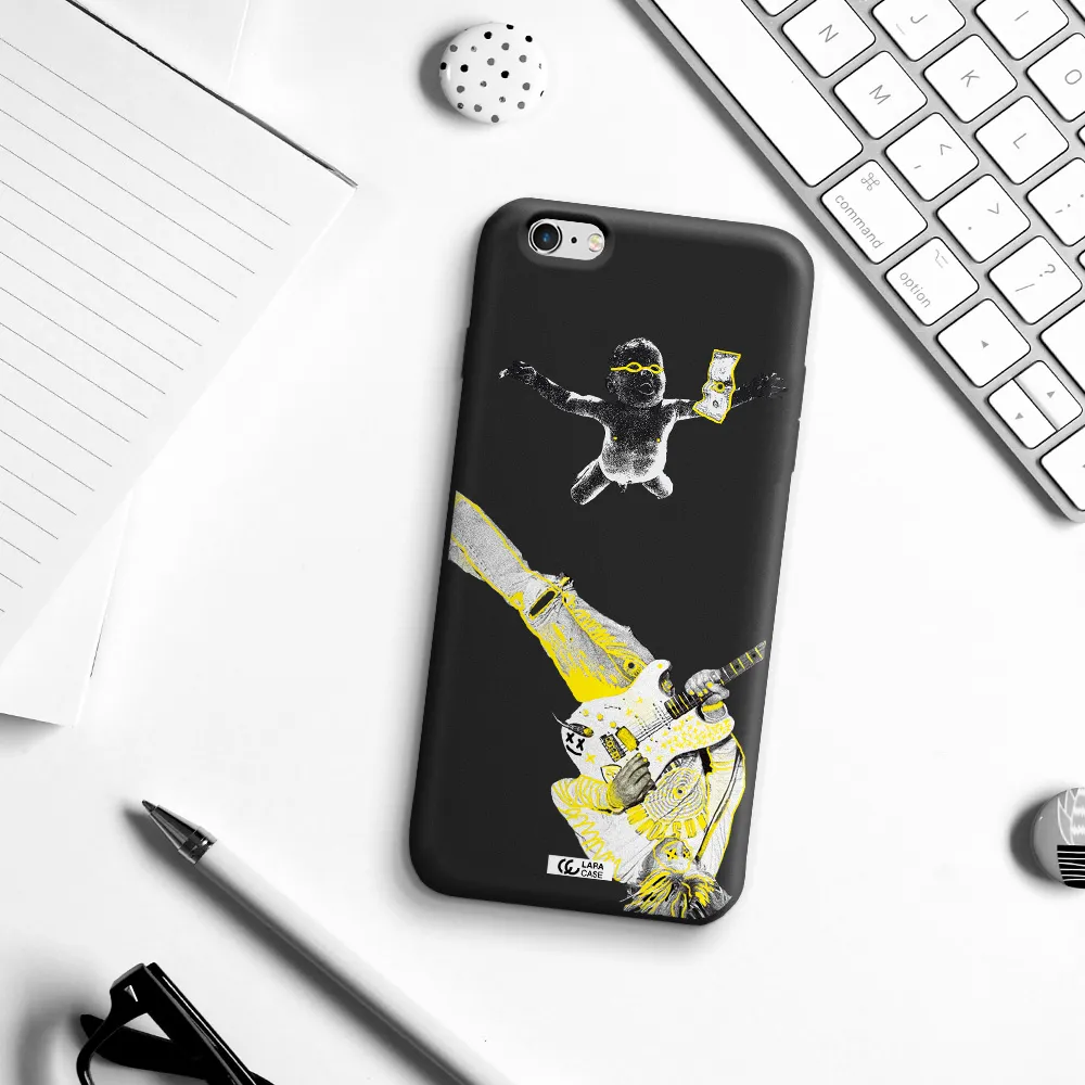 Guitarist Apple iPhone 6 s plus Silicone black Case