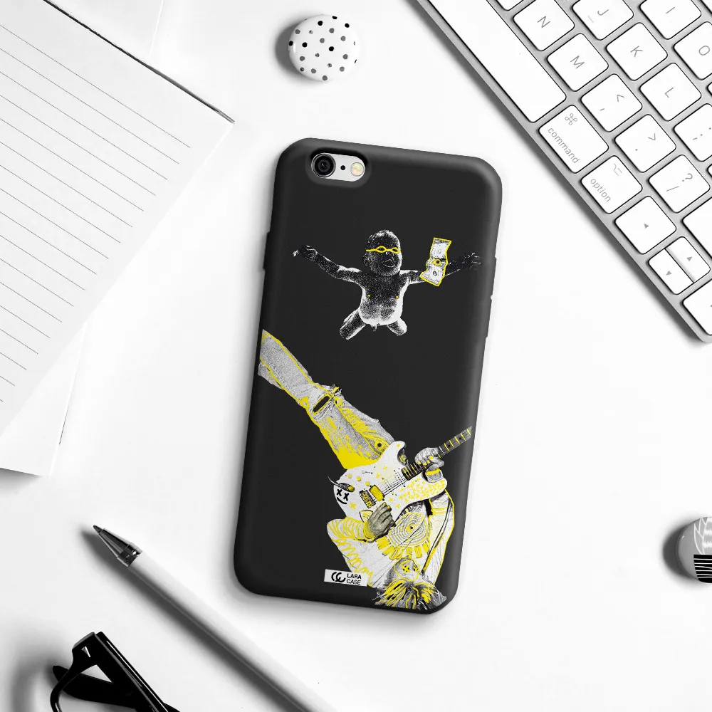 Guitarist Apple iPhone 6 Silicone black Case
