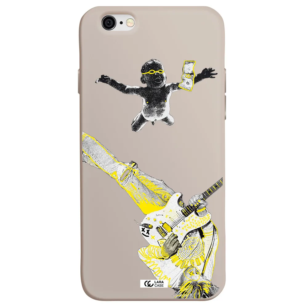 Guitarist Apple iPhone 6 Silicone Stone Case