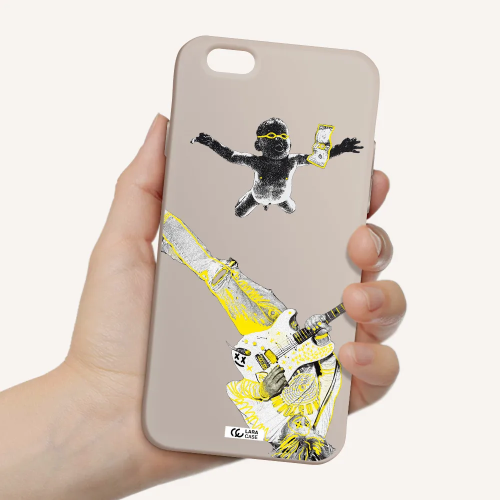 Guitarist Apple iPhone 6 Silicone Stone Case