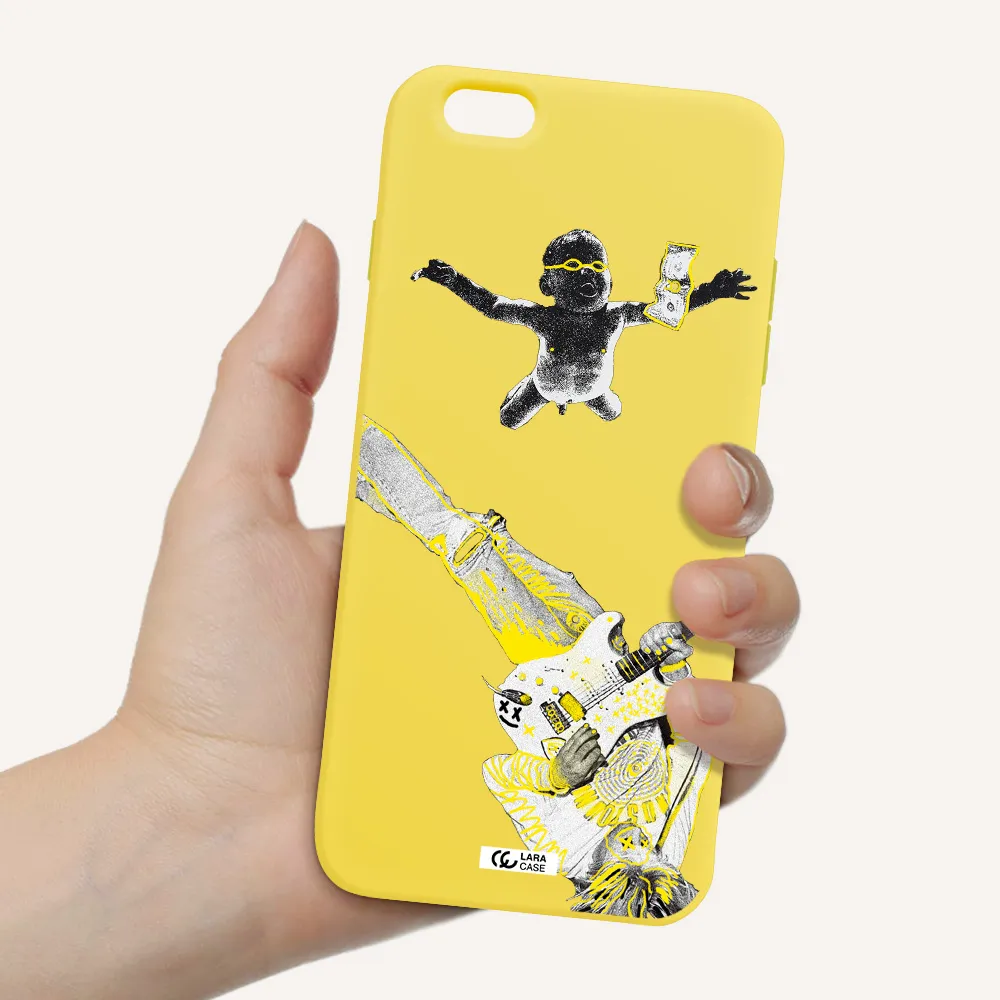Guitarist Apple iPhone 6S Silicone canary yellow Case