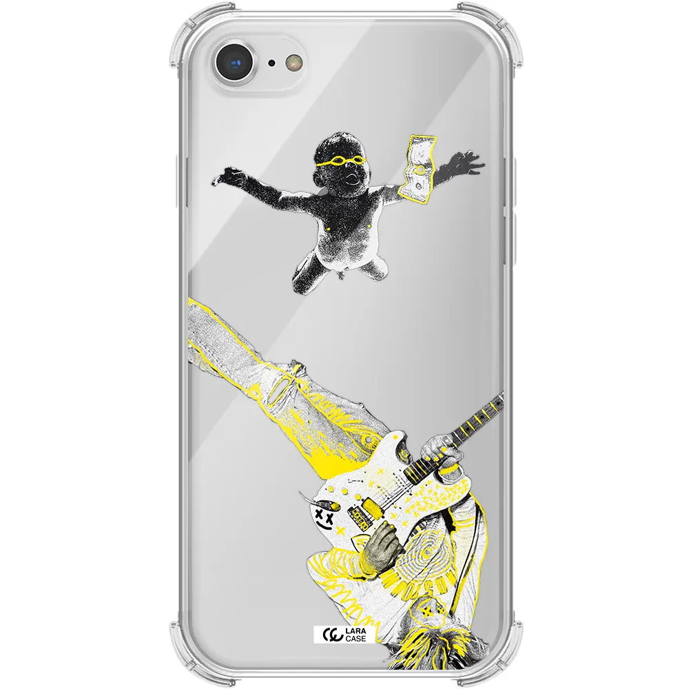 Guitarist Apple iPhone 7 Clear PC Case