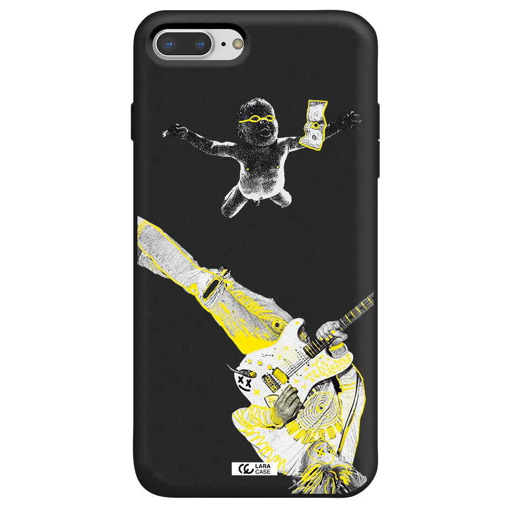 Guitarist Apple iPhone 7 plus Silicone black Case