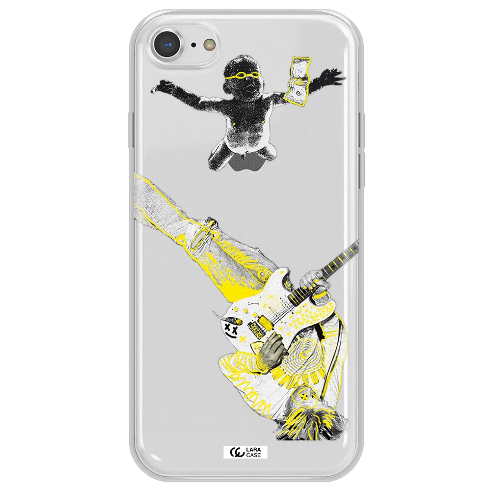 Guitarist Apple iPhone 8 Clear TPU Case
