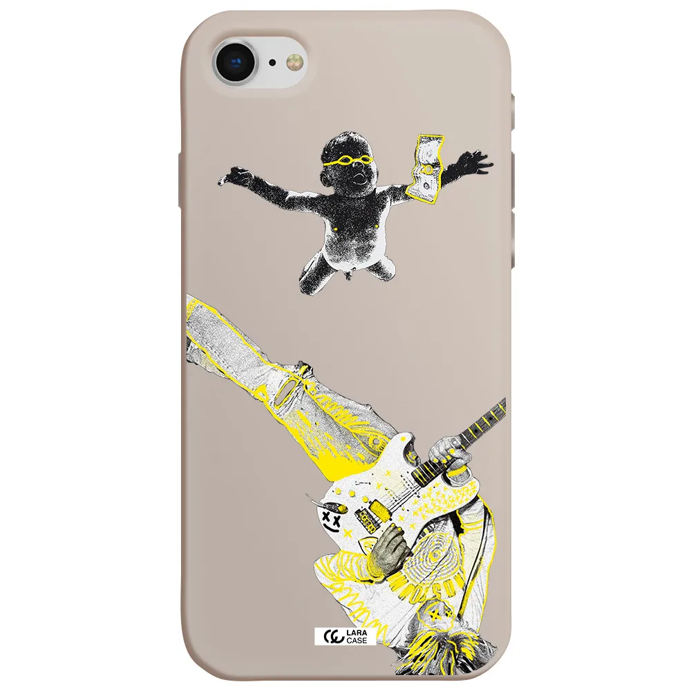 Guitarist Apple iPhone se 2020 Silicone Stone Case