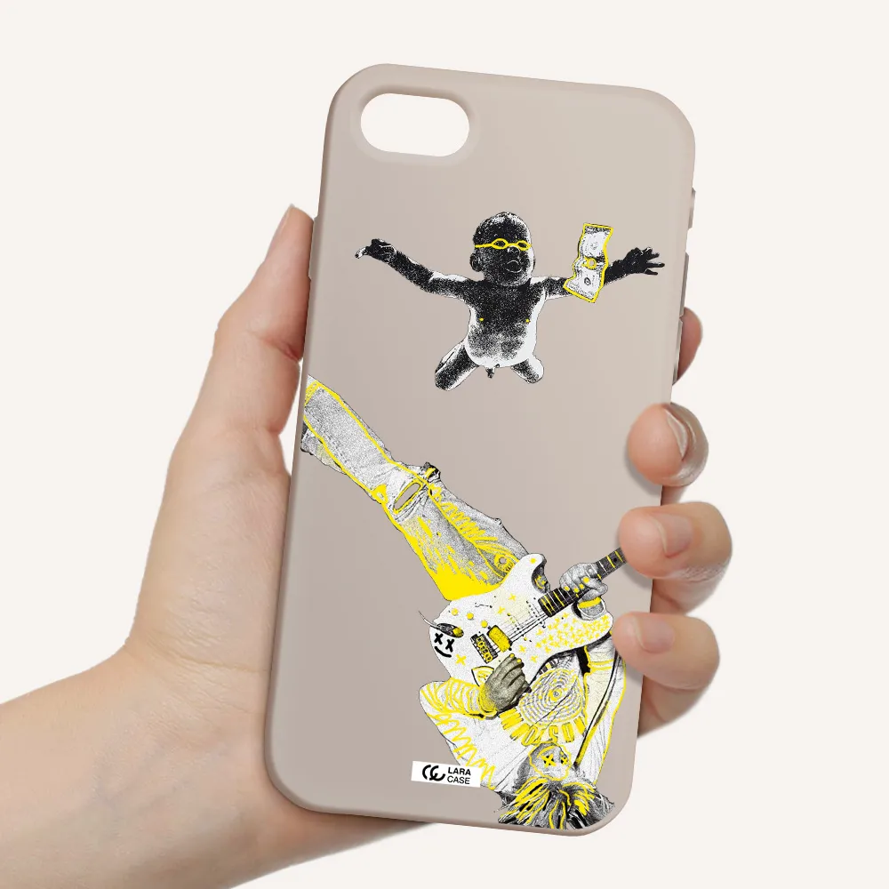 Guitarist Apple iPhone se 2020 Silicone Stone Case