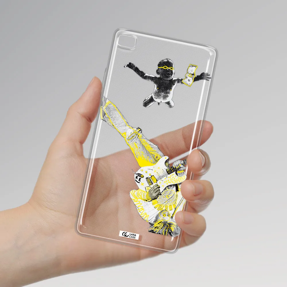 Guitarist Huawei P8 Clear TPU Case