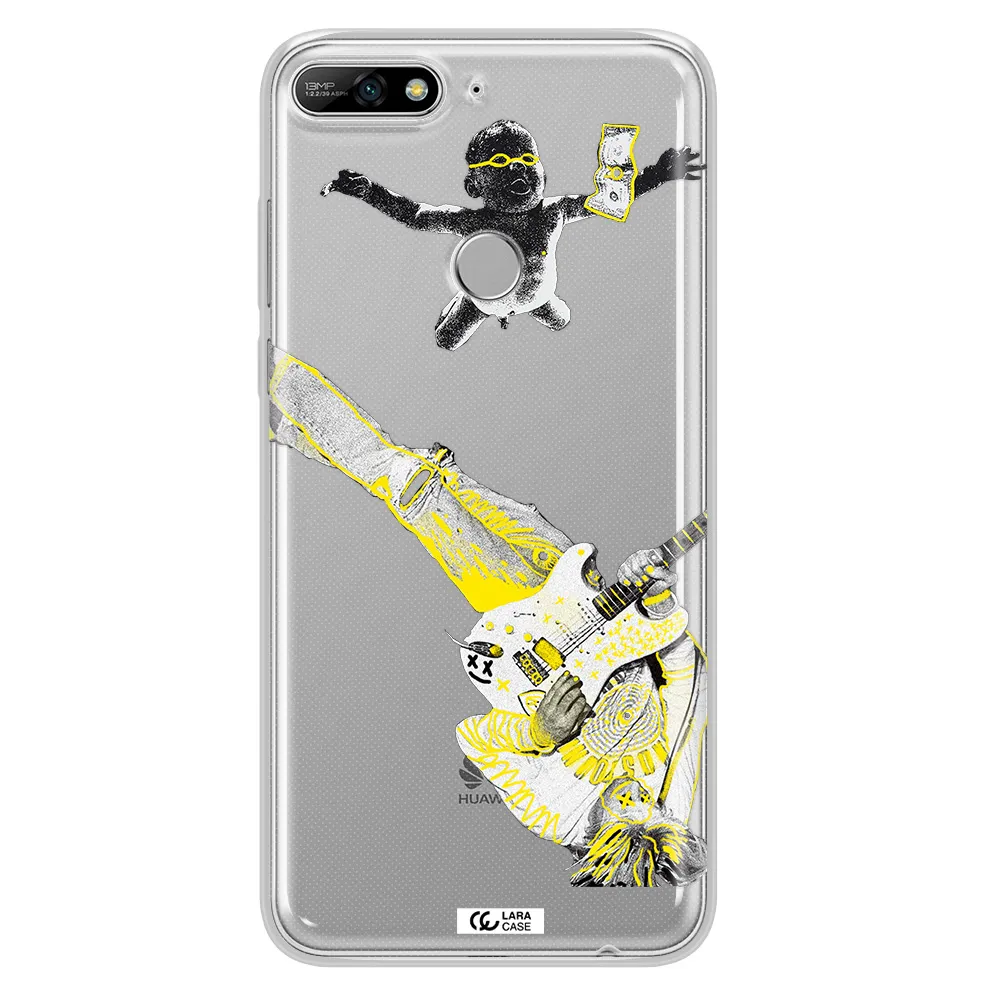 Guitarist Huawei Y7 2018 Clear TPU Case