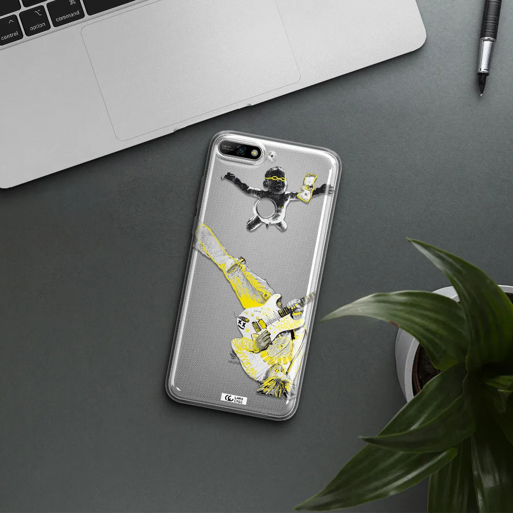 Guitarist Huawei Y7 2018 Clear TPU Case