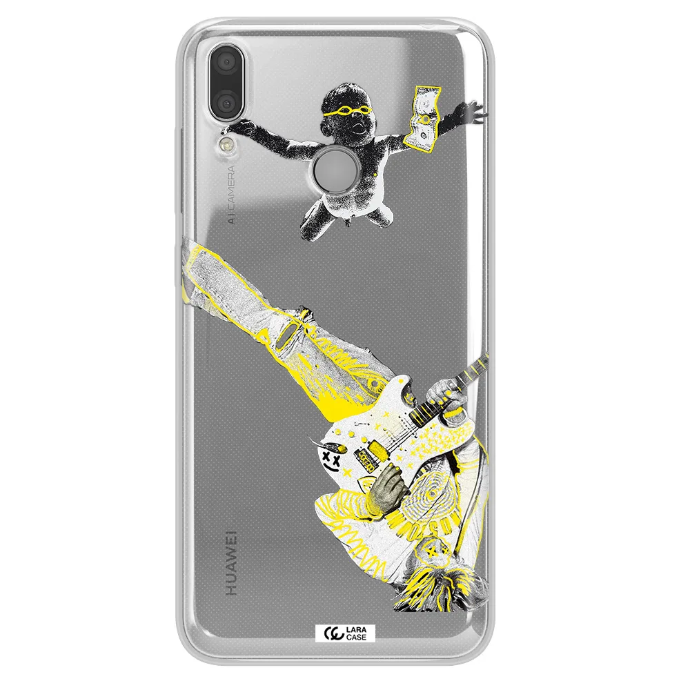 Guitarist Huawei Y7 2019 Clear TPU Case