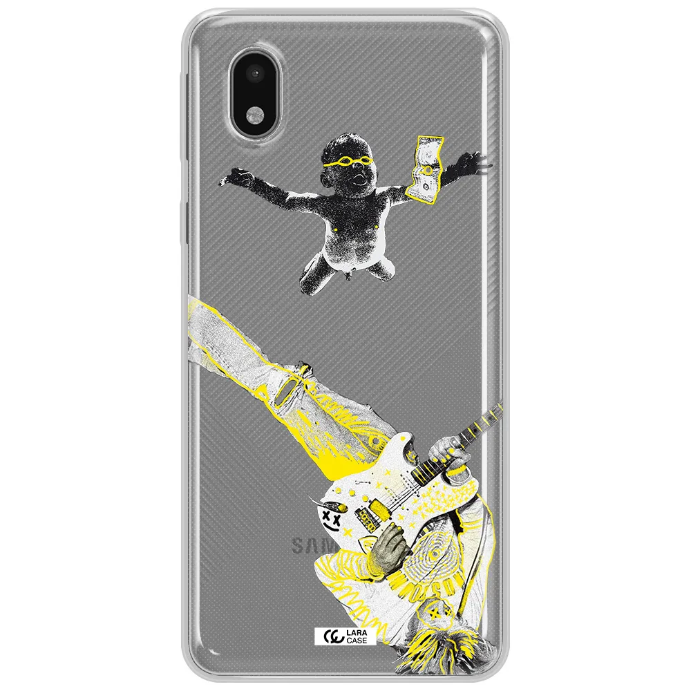 Guitarist Samsung A01 Core Clear Tpu Case