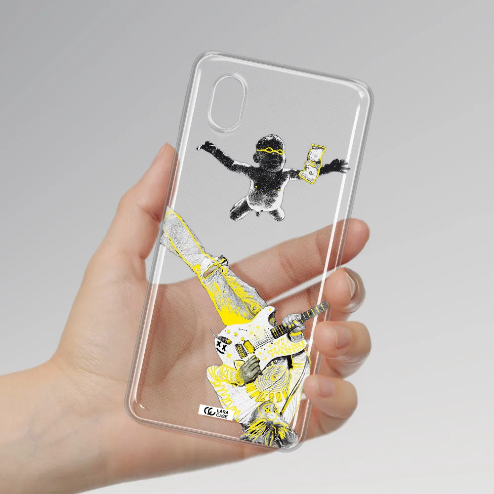 Guitarist Samsung A01 Core Clear Tpu Case