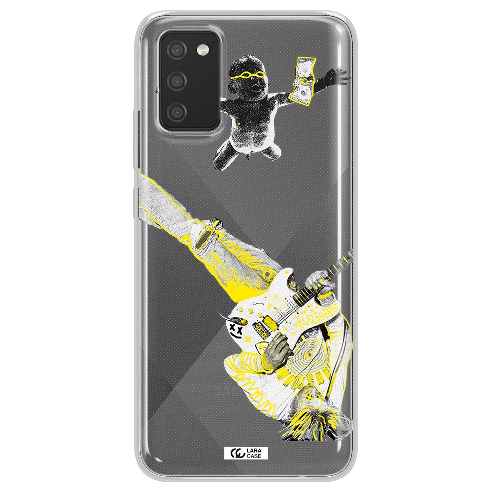 Guitarist Samsung A02S Clear TPU Case