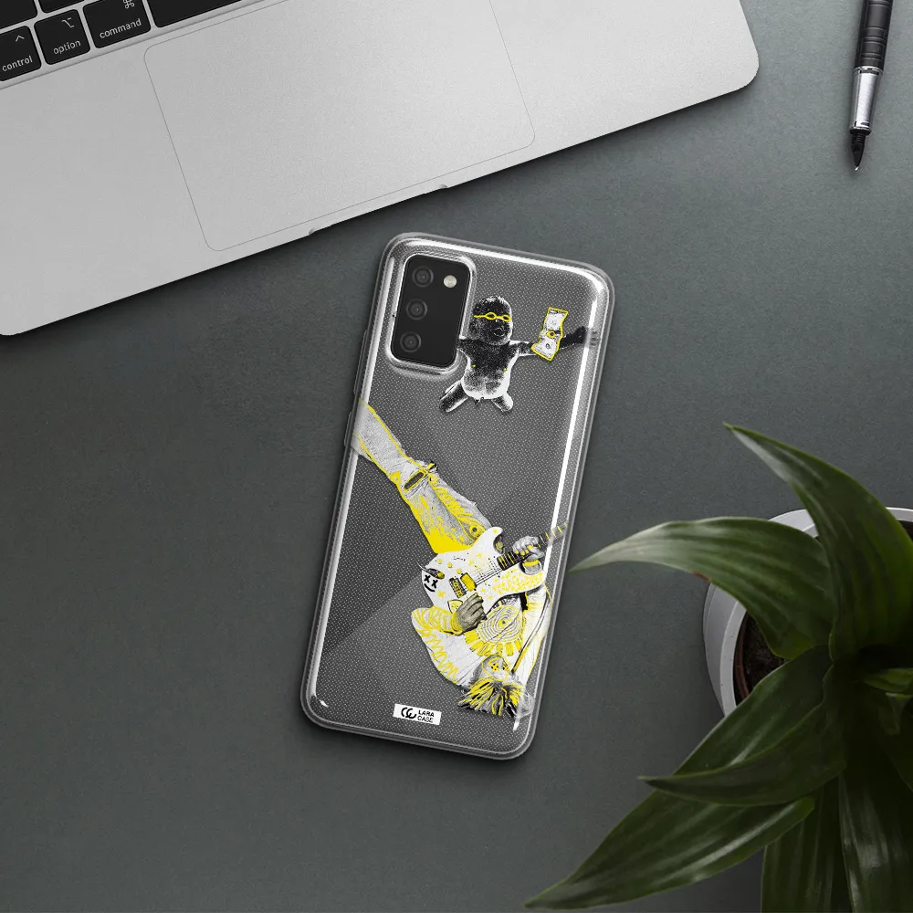 Guitarist Samsung A02S Clear TPU Case