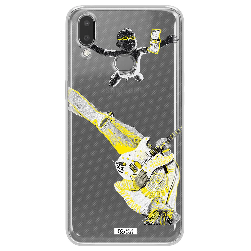 Guitarist Samsung A10S Clear TPU Case