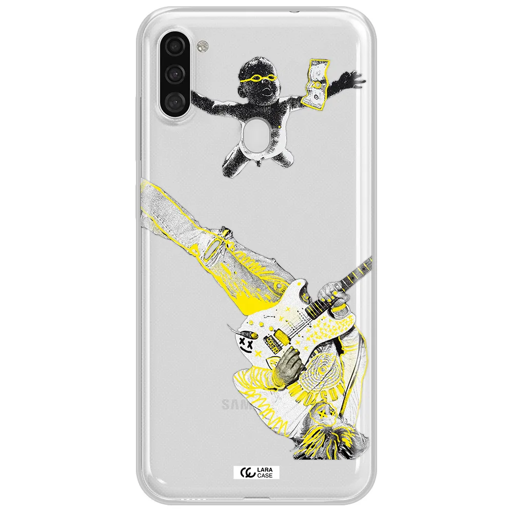 Guitarist Samsung A11 Clear TPU Case