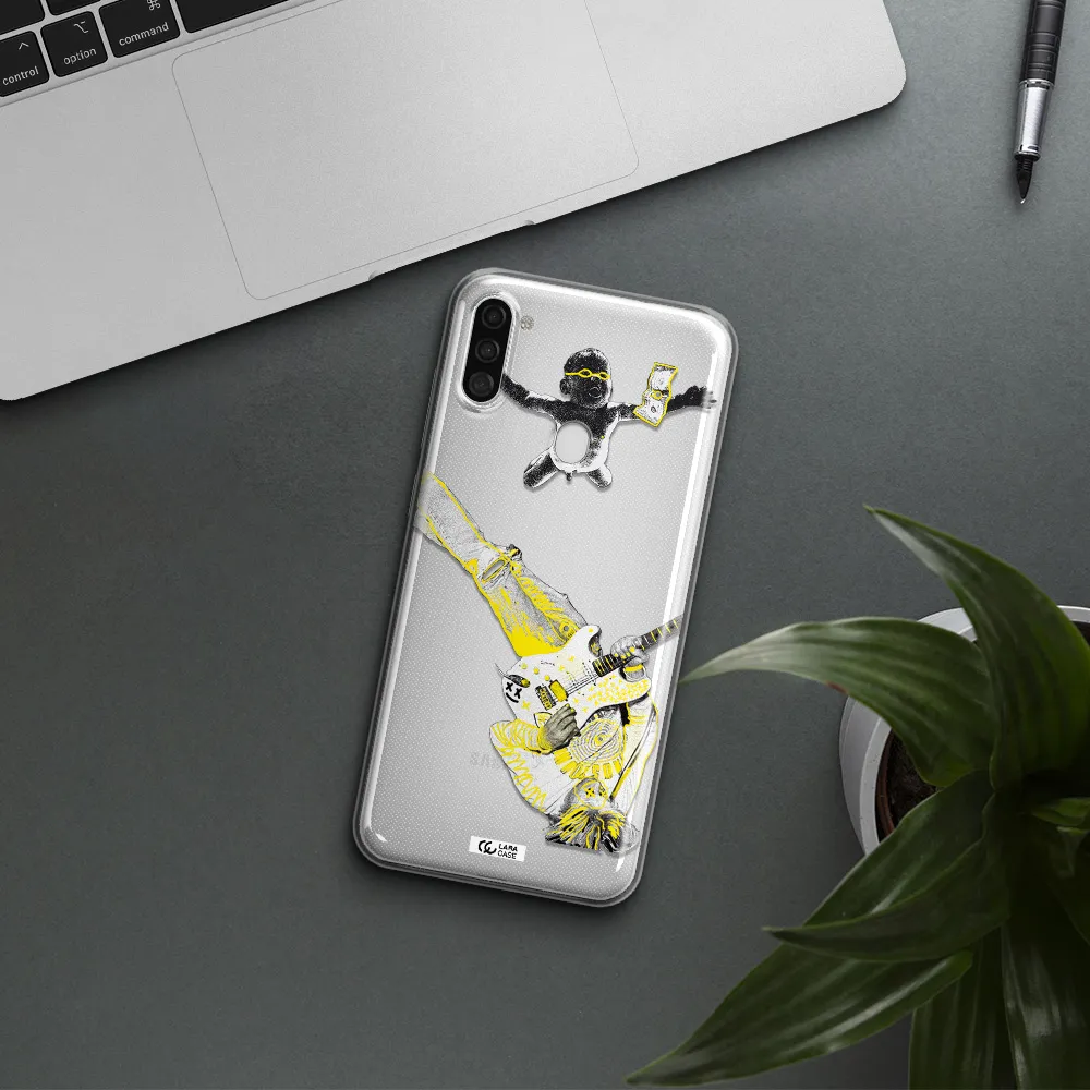 Guitarist Samsung A11 Clear TPU Case