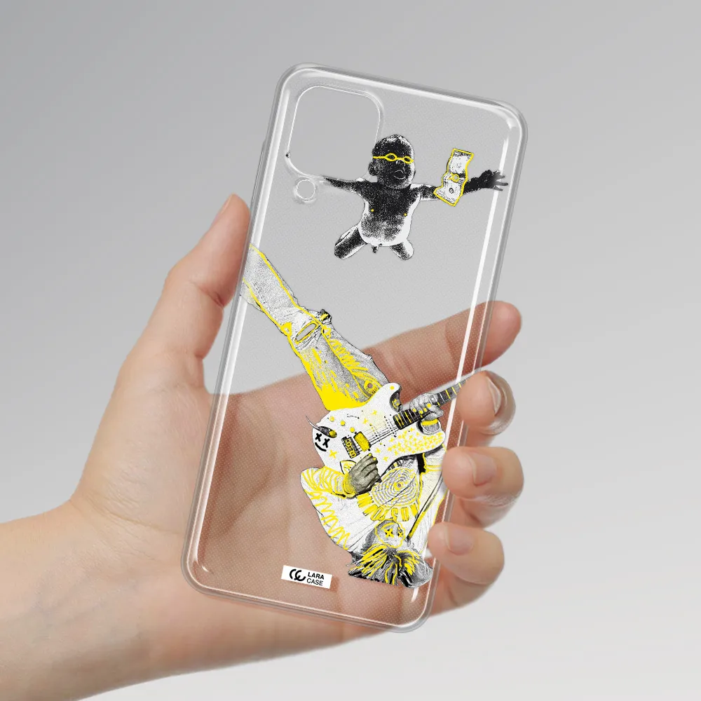 Guitarist Samsung A12 4g Clear TPU Case