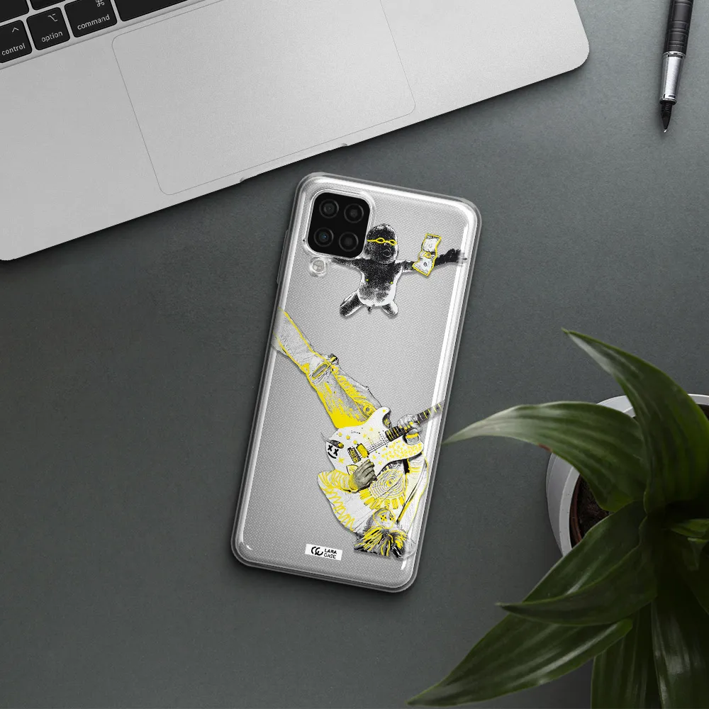 Guitarist Samsung A12 4g Clear TPU Case