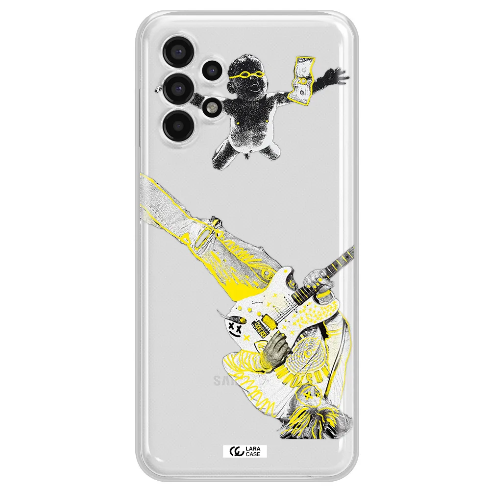 Guitarist Samsung A13 4g Clear TPU Case