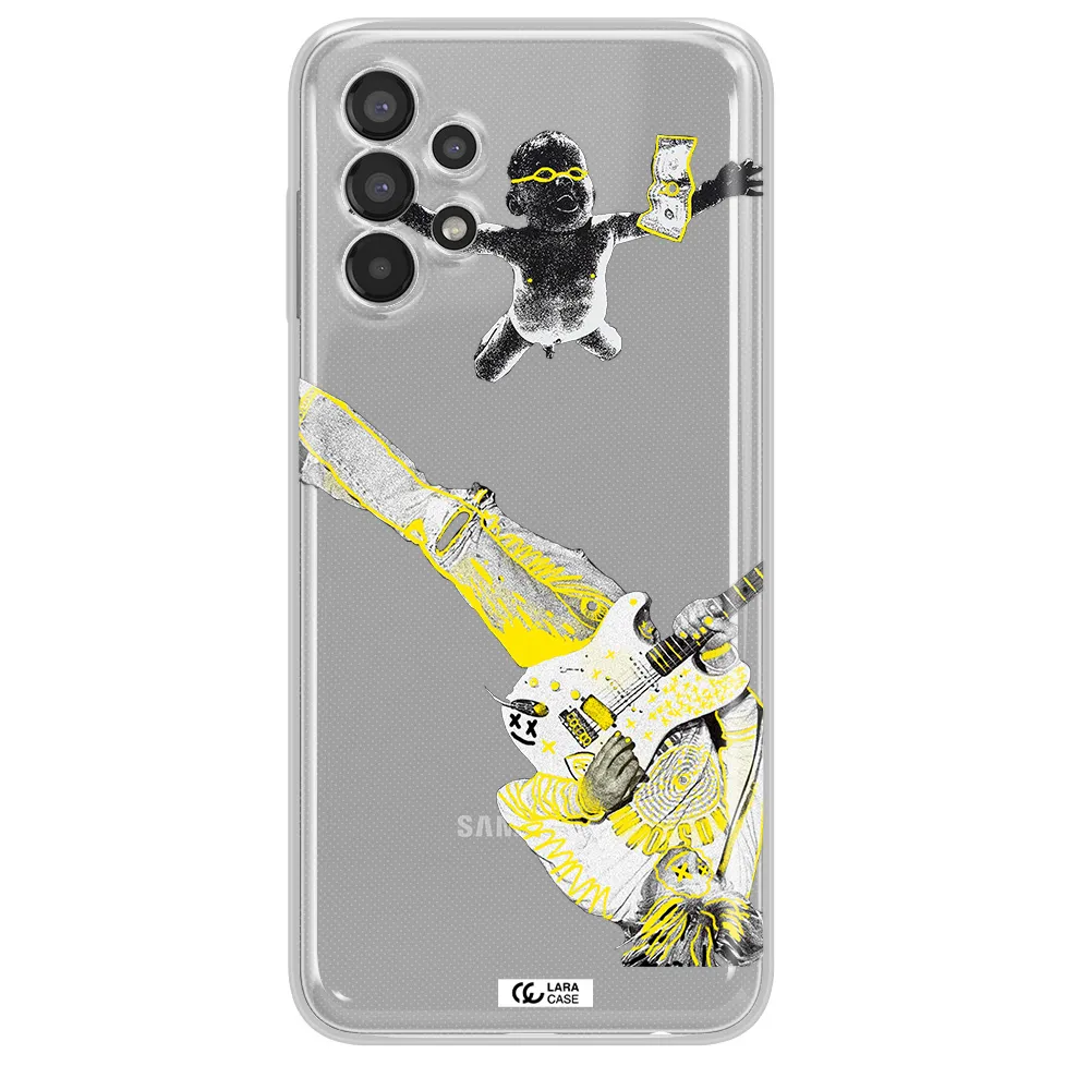 Guitarist Samsung A13 Clear TPU Case