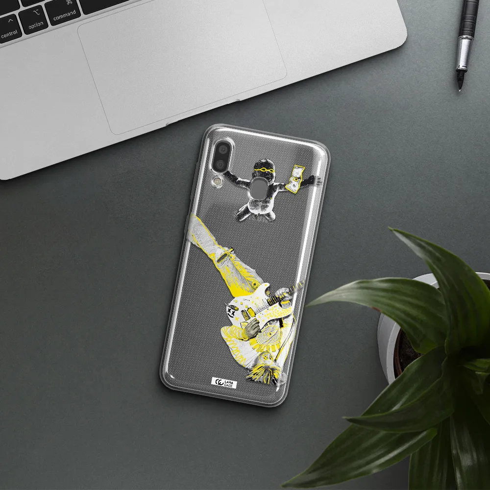 Guitarist Samsung A20 Clear TPU Case