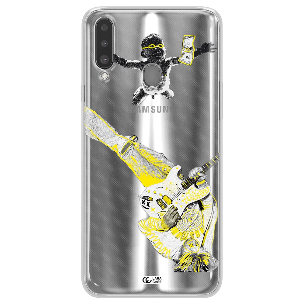 Guitarist Samsung A20S Clear TPU Case