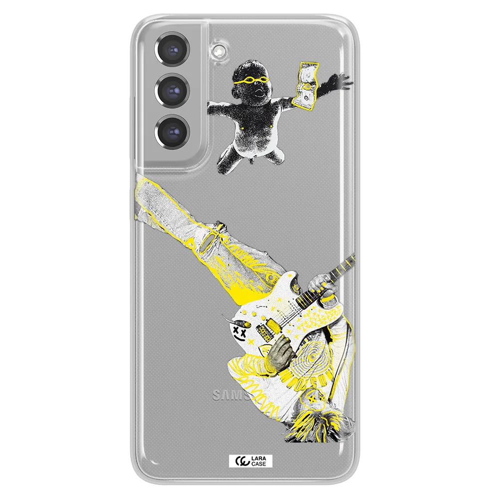 Guitarist Samsung A21 Fe Clear TPU Case