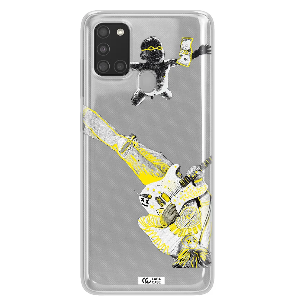 Guitarist Samsung A21S Clear TPU Case