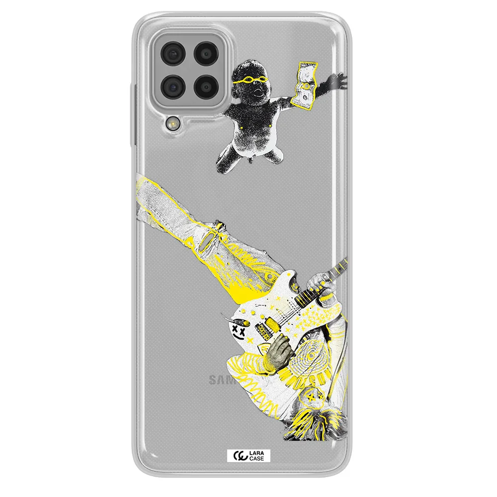 Guitarist Samsung A22 4g Clear TPU Case