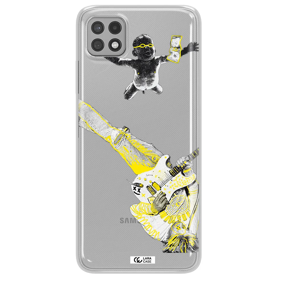 Guitarist Samsung A22 5g Clear TPU Case