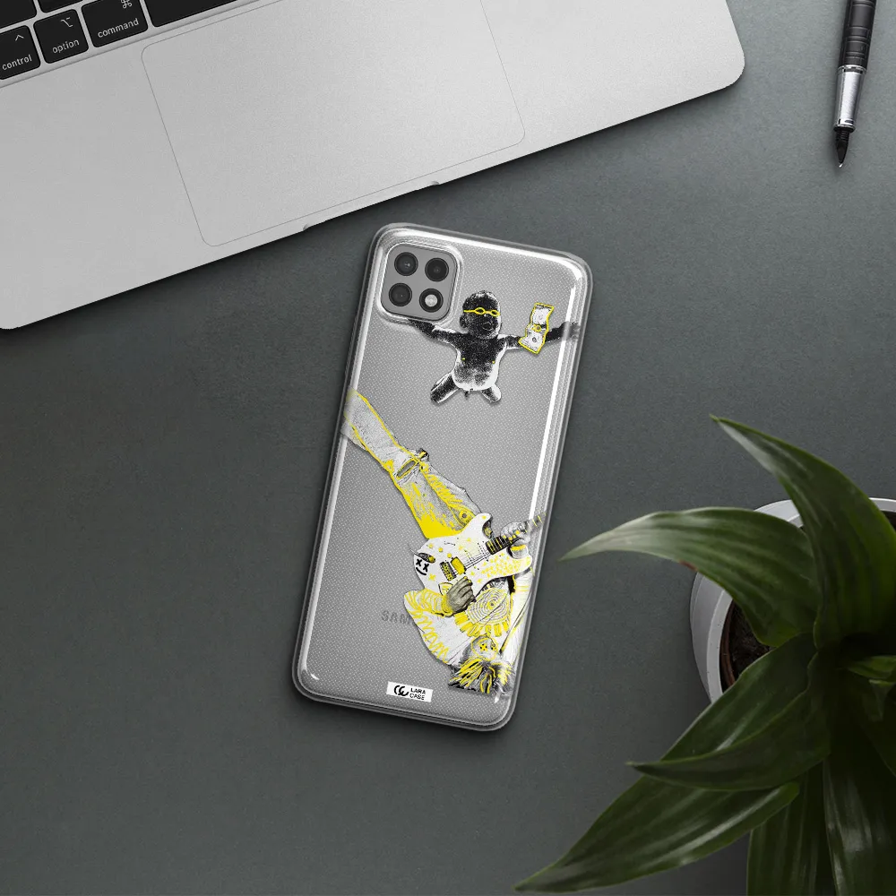 Guitarist Samsung A22 5g Clear TPU Case