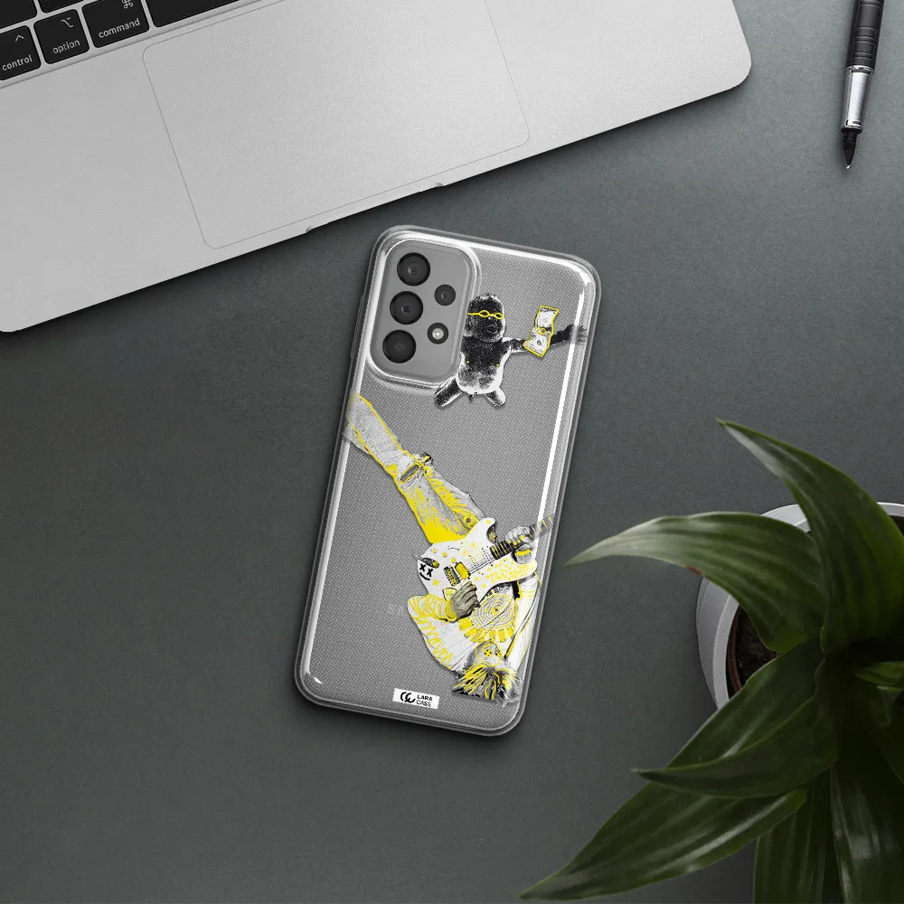 Guitarist Samsung A23 Clear TPU Case