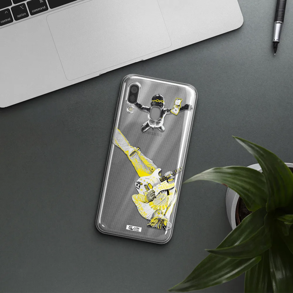 Guitarist Samsung A30 Clear TPU Case