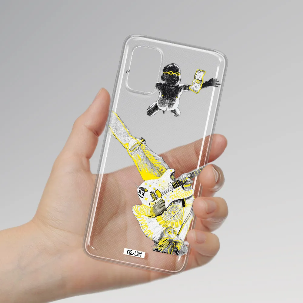 Guitarist Samsung A31 Clear TPU Case