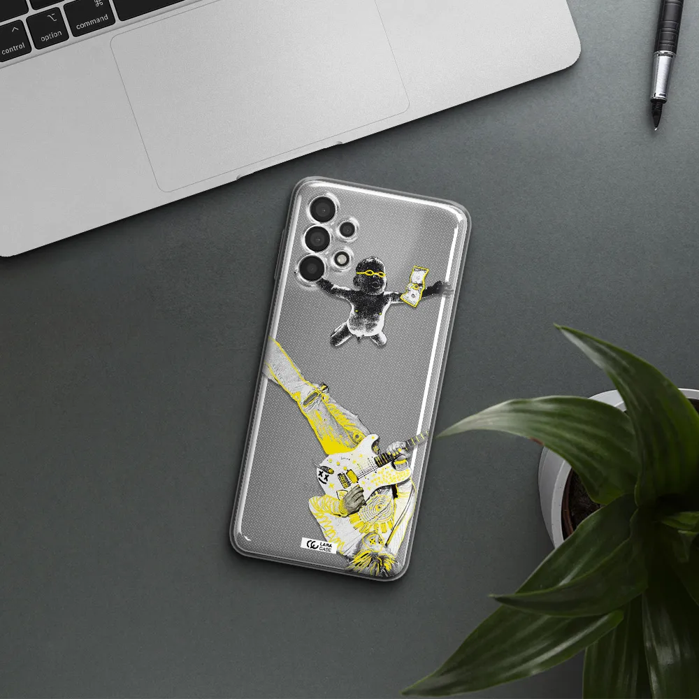 Guitarist Samsung A32 4G Clear Tpu Case