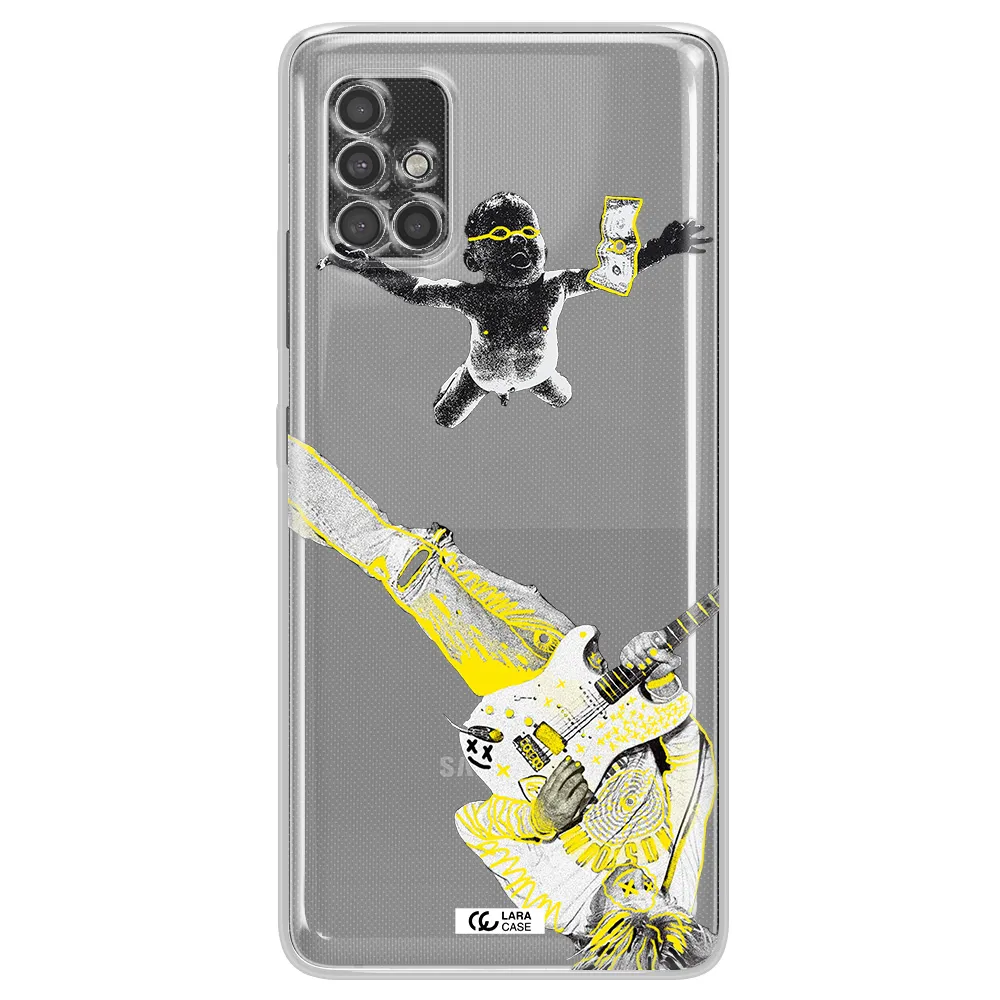 Guitarist Samsung A40S Clear Tpu Case